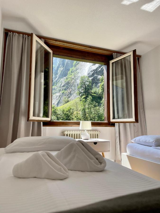 Breathtaking Waterfall Apartment Nr.2 라우터브루넨 외부 사진